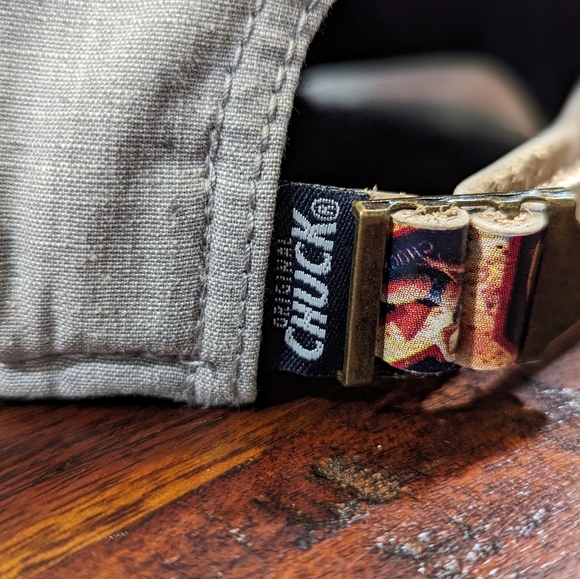 New Original Chuck Pin-up Girl Hat Baseball Cap Flat Brim Adjustable - Picture 5 of 7